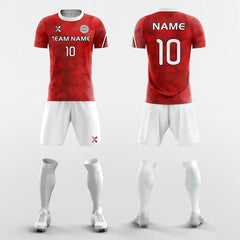 XTeamwear Soccer Uniforms Camo - Custom Soccer Jerseys Kit Sublimated for League