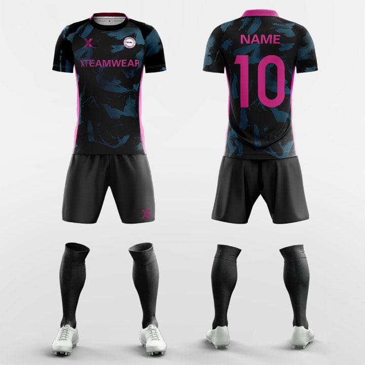 XTeamwear Soccer Uniforms Camo - Custom Soccer Jerseys Kit Sublimation for Youth