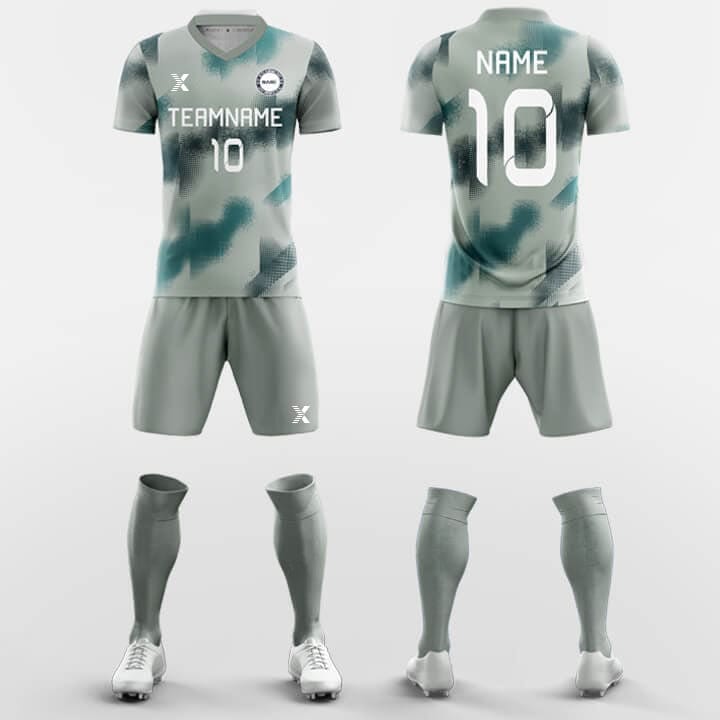 XTeamwear Soccer Uniforms Camouflage - Custom Soccer Jerseys Kit Sublimated Design