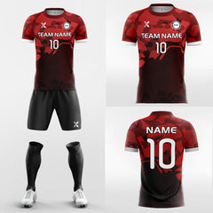 XTeamwear Soccer Uniforms Camouflage - Custom Soccer Jerseys Kit Sublimated for Kids