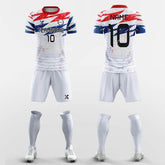 XTeamwear Soccer Uniforms Celebrate - Custom Soccer Jerseys Kit Sublimated Design