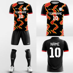 XTeamwear Soccer Uniforms Cell - Custom Soccer Jerseys Kit Sublimated for Club FT260311S