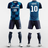XTeamwear Soccer Uniforms Check - Custom Soccer Jerseys Kit Sublimated Design