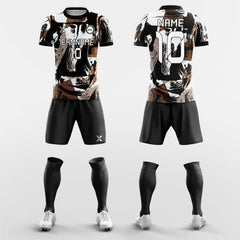 XTeamwear Soccer Uniforms Chocolate - Custom Soccer Jerseys Kit Sublimated Design