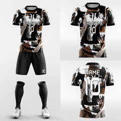 XTeamwear Soccer Uniforms Chocolate - Custom Soccer Jerseys Kit Sublimated Design