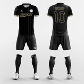 XTeamwear Soccer Uniforms Classic Stripes - Custom Soccer Jerseys Kit Sublimated for Club FT260227S