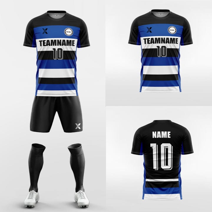 XTeamwear Soccer Uniforms College - Custom Soccer Jerseys Kit Sublimated Design
