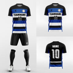XTeamwear Soccer Uniforms College - Custom Soccer Jerseys Kit Sublimated Design