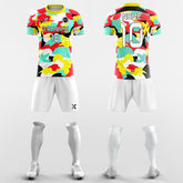 XTeamwear Soccer Uniforms Cool Camouflage - Custom Soccer Jerseys Kit Sublimated Design