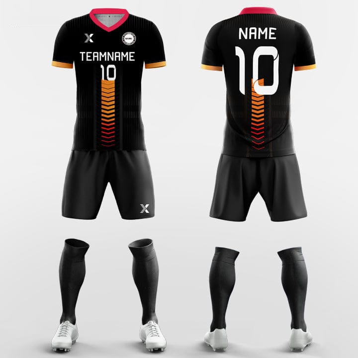 XTeamwear Soccer Uniforms Cool Fighting - Custom Soccer Jerseys Kit Sublimated Design