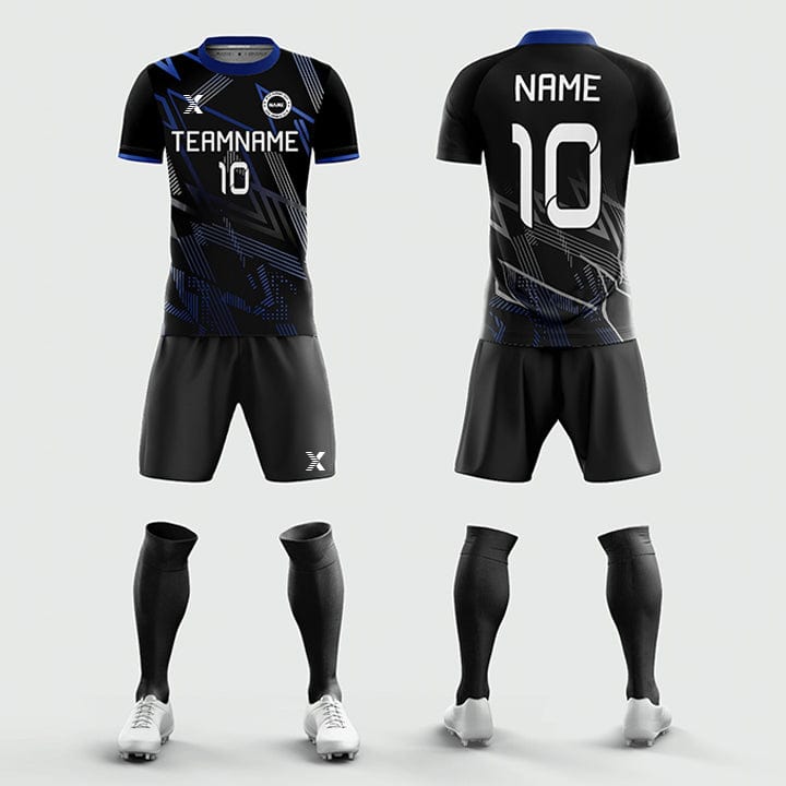 XTeamwear Soccer Uniforms Cool Moire - Custom Soccer Jerseys Kit Sublimated for Club