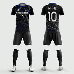 XTeamwear Soccer Uniforms Cool Moire - Custom Soccer Jerseys Kit Sublimated for Club
