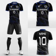XTeamwear Soccer Uniforms Cool Moire - Custom Soccer Jerseys Kit Sublimated for Club