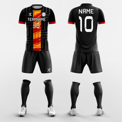 XTeamwear Soccer Uniforms Cool Ribbon - Custom Soccer Jerseys Kit Sublimated for Academy