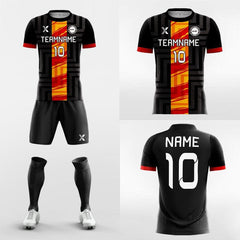 XTeamwear Soccer Uniforms Cool Ribbon - Custom Soccer Jerseys Kit Sublimated for Academy