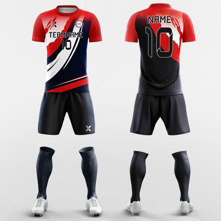 XTeamwear Soccer Uniforms Cool Style - Custom Soccer Jerseys Kit Sublimated for University