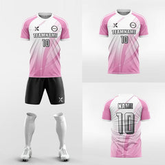 XTeamwear Soccer Uniforms Custom Soccer Jersey kit – Minimalist Style with Subtle Pattern