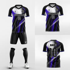 XTeamwear Soccer Uniforms dappled light and shadow - Custom Soccer Jerseys Kit Sublimated for Team