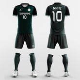 XTeamwear Soccer Uniforms Dark Green-Custom Soccer Jerseys Kit Sublimated Design