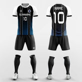 XTeamwear Soccer Uniforms Deep Sea - Custom Soccer Jerseys Kit for Academy