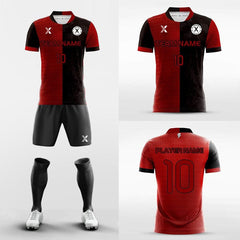 XTeamwear Soccer Uniforms Double Faced - Custom Soccer Jerseys Kit Sublimated for Men