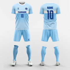 XTeamwear Soccer Uniforms Enzyme-Custom Soccer Jerseys Kit Sublimated Design