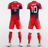 XTeamwear Soccer Uniforms Fade Fashion - Custom Soccer Jerseys Kit Sublimated Design