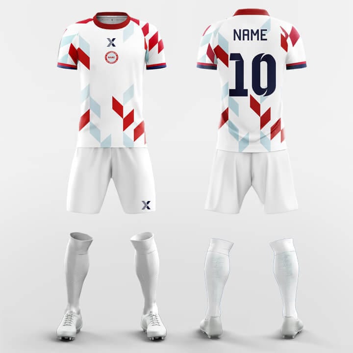 XTeamwear Soccer Uniforms Fallen Prism - Custom Soccer Jerseys Kit Sublimated Design