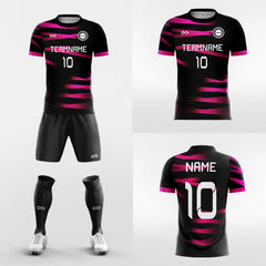 XTeamwear Soccer Uniforms Fancy -Custom Soccer Jerseys with Shorts Sublimated for School