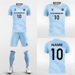 XTeamwear Soccer Uniforms Fashion Moire - Custom Soccer Jerseys Kit Sublimated for Youth