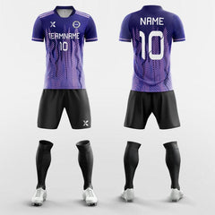 XTeamwear Soccer Uniforms Fire Moire - Custom Soccer Jerseys Kit Sublimated for Club