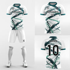 XTeamwear Soccer Uniforms Floral Print - Custom Soccer Jerseys Kit Sublimated for Youth