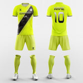 XTeamwear Soccer Uniforms Fluorescent Yellow / S Neon Honor - Custom Soccer Jerseys Kit Sublimated for League