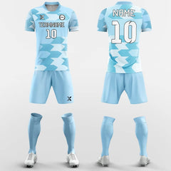XTeamwear Soccer Uniforms Flying Bird-Custom Soccer Jerseys Kit Sublimated Design