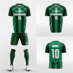 XTeamwear Soccer Uniforms Fringe-Custom Soccer Jerseys Kit Sublimated Design