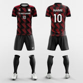 XTeamwear Soccer Uniforms Geometry - Custom Soccer Jerseys Kit Sublimated for Kids