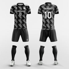 XTeamwear Soccer Uniforms Geometry - Custom Soccer Jerseys Kit Sublimated for Kids