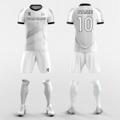 XTeamwear Soccer Uniforms Gradient Moire - Custom Soccer Jerseys Kit Sublimated for Kids