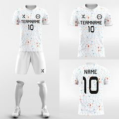 XTeamwear Soccer Uniforms Graffiti Pattern-Custom Soccer Jerseys Kit Sublimated Design