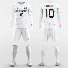 XTeamwear Soccer Uniforms Graffiti Pattern-Custom Soccer Jerseys Kit Sublimated Design