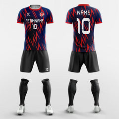 XTeamwear Soccer Uniforms Graphic - Custom Soccer Jerseys Kit Sublimated for Academy