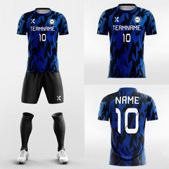 XTeamwear Soccer Uniforms Graphic - Custom Soccer Jerseys Kit Sublimated for Men