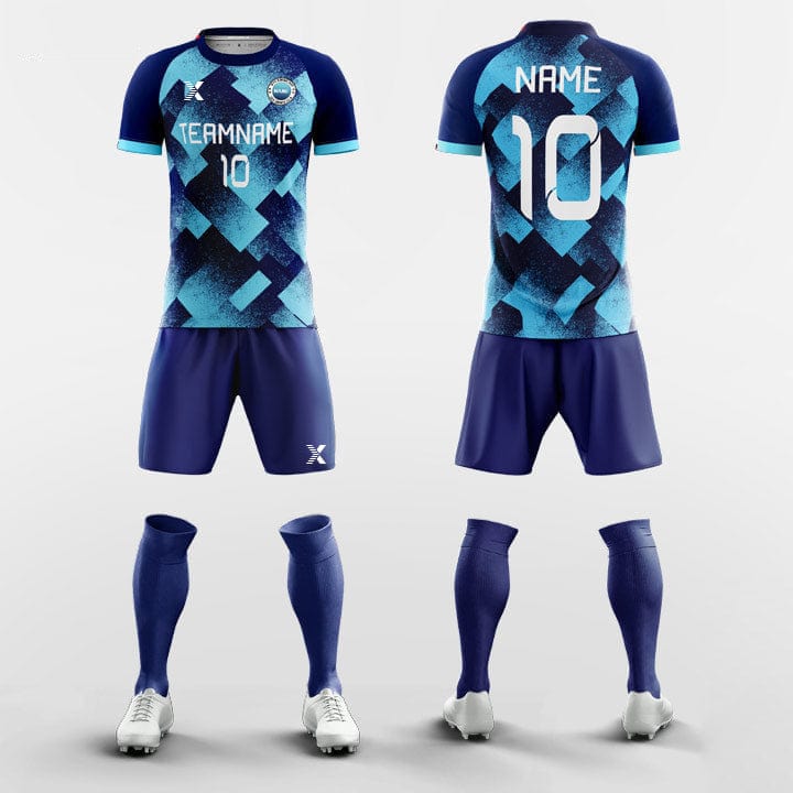 XTeamwear Soccer Uniforms Graphic - Custom Soccer Jerseys Kit Sublimated for Youth