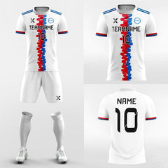 XTeamwear Soccer Uniforms Graphic Drawn - Custom Soccer Jerseys Kit Sublimated for Club