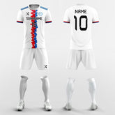 XTeamwear Soccer Uniforms Graphic Drawn - Custom Soccer Jerseys Kit Sublimated for Club