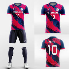 XTeamwear Soccer Uniforms Grattifi - Custom Soccer Jerseys Kit Sublimated Design