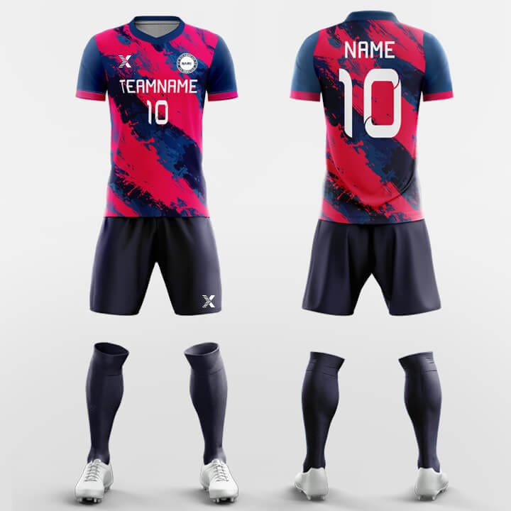 XTeamwear Soccer Uniforms Grattifi - Custom Soccer Jerseys Kit Sublimated Design