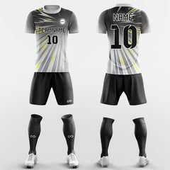 XTeamwear Soccer Uniforms Gray / S Cool Light - Custom Soccer Jerseys Kit Sublimated for Team FT260118S