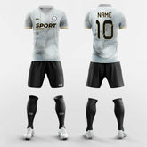 XTeamwear Soccer Uniforms Gray / S Gouache - Custom Soccer Jerseys Kit Sublimated for Team FT260309S