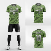XTeamwear Soccer Uniforms Green / S Breeze - Custom Soccer Jerseys Kit Sublimated Design